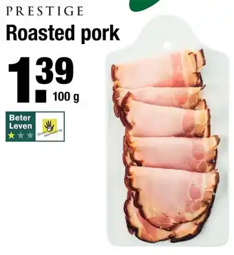 ALDI Prestige Roasted pork 100g aanbieding