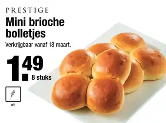 ALDI Prestige Mini brioche bolletjes aanbieding