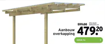 GAMMA Aanbouw overkapping aanbieding