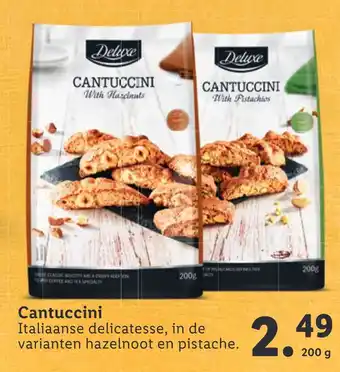 Lidl Cantuccini 200g aanbieding