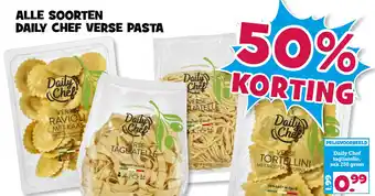 Boon`s Markt Alle soorten Daily Chef verse pasta aanbieding