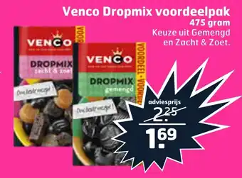 Trekpleister Venco Dropmix voordeelpak aanbieding