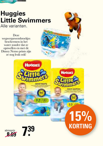 De Online Drogist Huggies Little Swimmers aanbieding