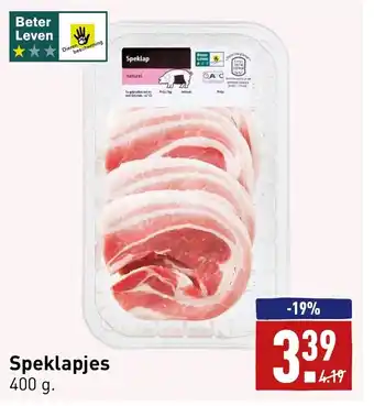 ALDI Speklapjes 400 g aanbieding