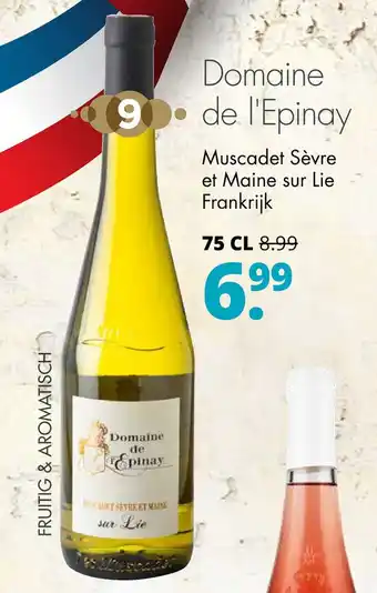 Mitra Domaine de l'Epinay 75cl aanbieding