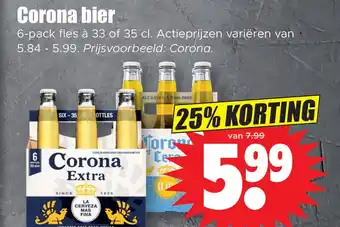 Dirk Corona bier aanbieding