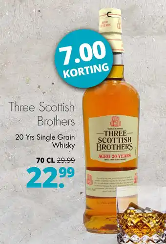 Mitra Three Scottish Brothers OC 70cl aanbieding