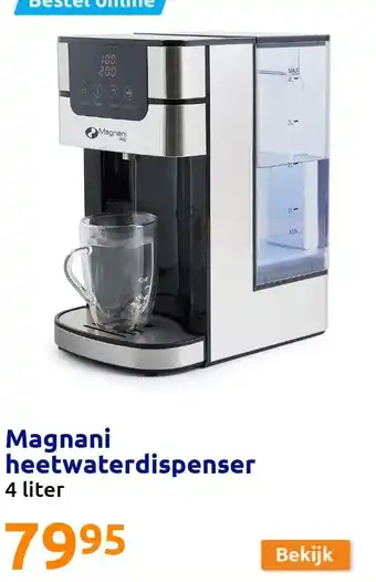 Action Magnani heetwaterdispenser aanbieding