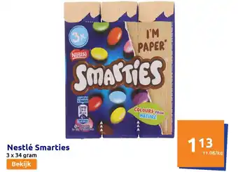 Action Nestlé Smarties aanbieding