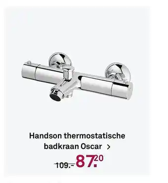 Karwei Handson Thermostatische Badkraan Oscar aanbieding