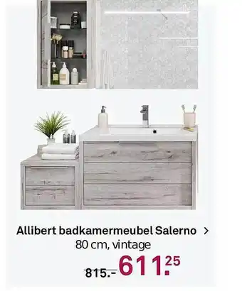 Karwei Allibert Badkamermeubel Salerno > 80 Cm, Vintage aanbieding