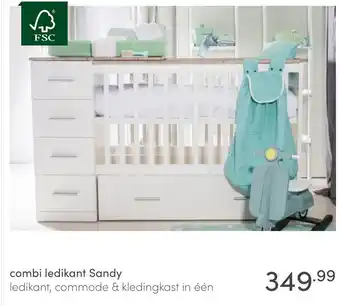 Baby & Tiener combi ledikant Sandy aanbieding