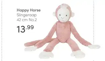 Baby & Tiener Happy horse slingeraap 42cm aanbieding