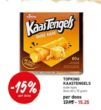 De Kweker Topking kaastengels oude kaas aanbieding