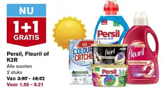 Hoogvliet Persil, Fleuril of K2R aanbieding