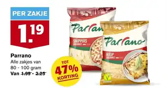 Hoogvliet Parrano 80-100 gram aanbieding