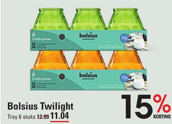 Sligro Bolsius Twilight aanbieding