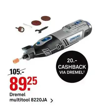 Karwei Dremel Multitool 8220JA aanbieding