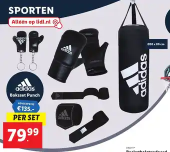 Lidl Adidas Boksset Punch per set aanbieding