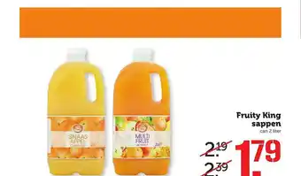 Coop Fruity King Sappen aanbieding