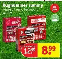 Kruidvat Rugnummer Rummy aanbieding