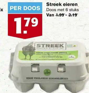 Hoogvliet Streek Eieren aanbieding