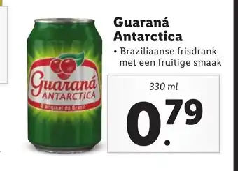 Lidl Guarana Antarctica 330 ml aanbieding