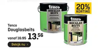 Hubo Tenco Douglasbeits 20% Korting aanbieding