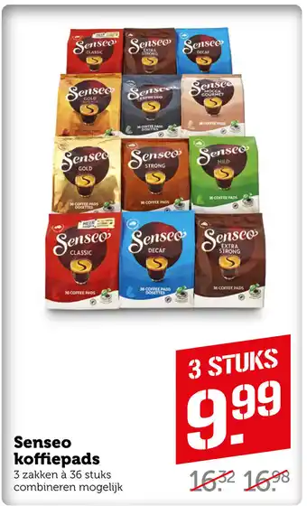 Coop Senseo koffiepads aanbieding
