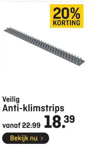 Hubo Veilig Anti-Klimstrips 20% Korting aanbieding