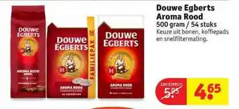 Kruidvat Douwe Egberts Aroma Rood aanbieding