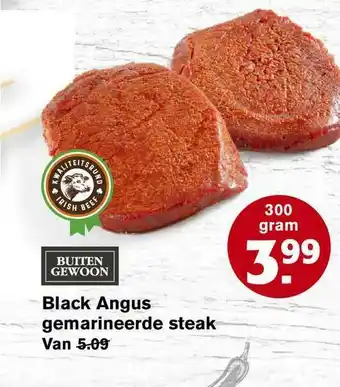 Hoogvliet Black Angus Gemarineerde Steak aanbieding