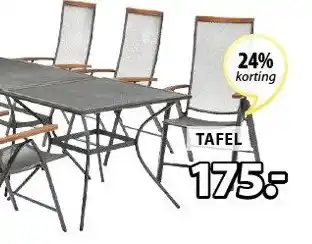 Jysk LARVIK TAFEL aanbieding