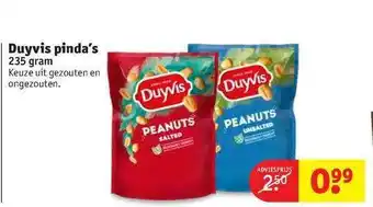 Kruidvat Duyvis Pinda's aanbieding