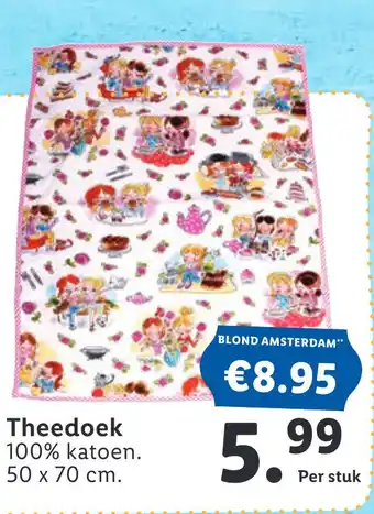 Lidl Theedoek 50x70cm aanbieding