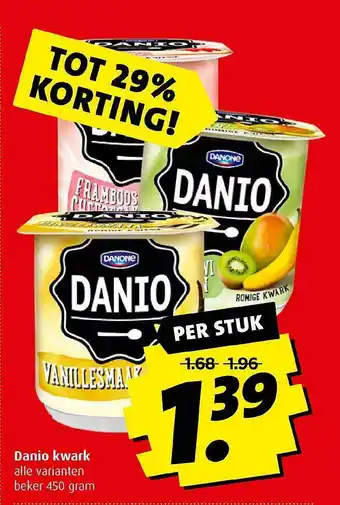 Boni Danio Kwark Tot 29% Korting aanbieding