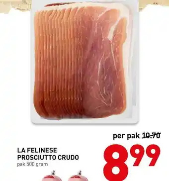 De Kweker La Felinese Prosciutto Crudo aanbieding