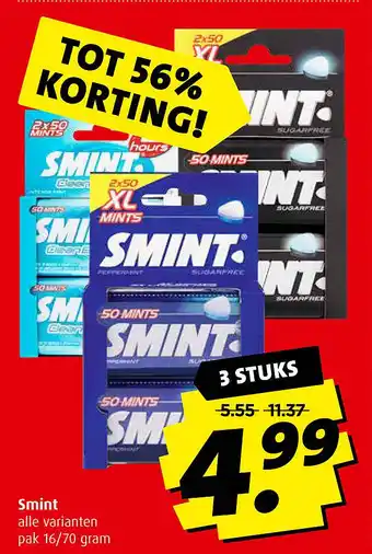 Boni Smint aanbieding