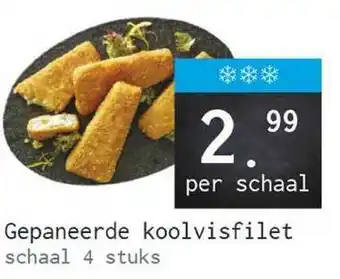 Naanhof Gepaneerde koolvisfilet aanbieding