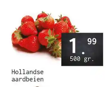 Naanhof Hollandse aardbeien 500 gram aanbieding