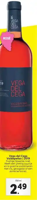 Lidl Vega del cega valdepeñas | 2019 750 ml aanbieding