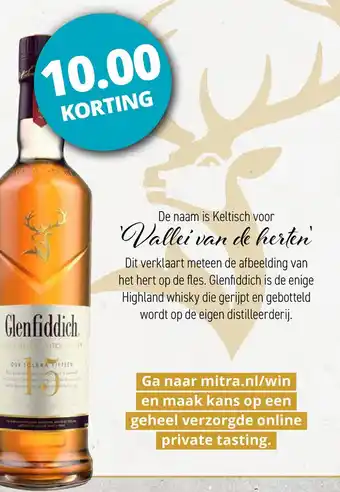 Mitra Glenfiddich aanbieding