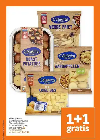 Albert Heijn Alle cêlavita 1+1 Gratis aanbieding