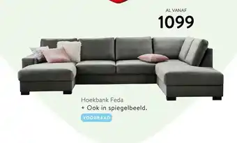 Profijt Meubel Hoekbank feda aanbieding