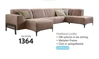 Profijt Meubel Hoekbank lundby aanbieding