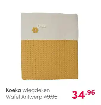 Baby & Tiener Koeka wiegdeken aanbieding