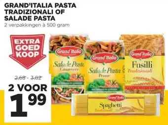 Jumbo Grand'italia pasta tradizionali of salade pasta 500 gram aanbieding