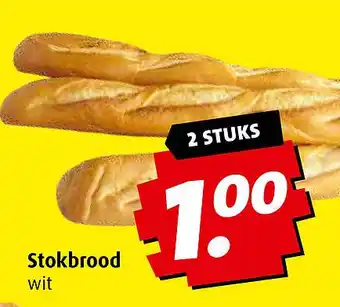 Boni Stokbrood wit aanbieding