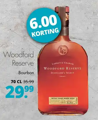 Mitra Woodford Reserve 70cl aanbieding