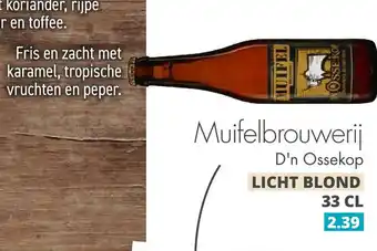 Mitra Muifelbrouwerij 33cl aanbieding